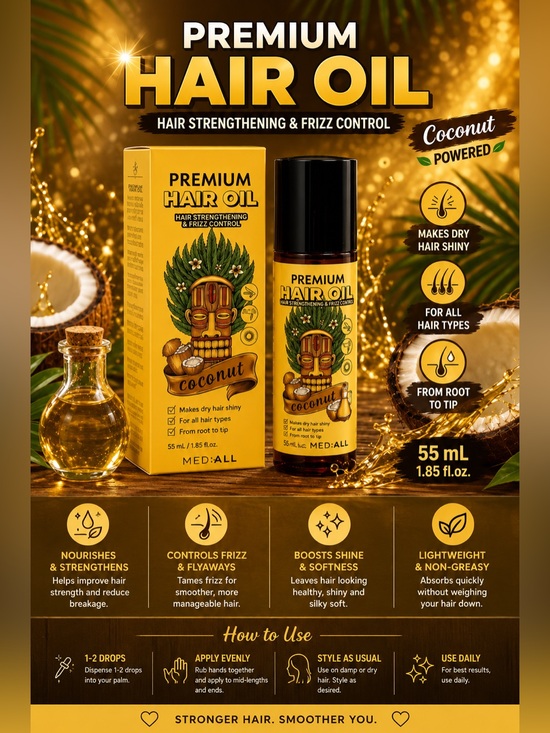 Other - 🥥 Premium Coconut Hair Oil 🥥